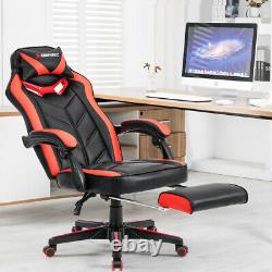 Executive Racing Gaming Computer Chair Home Office Chair Recliner with Footrest