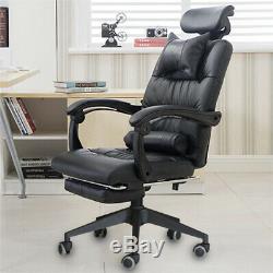 Executive Racing Gaming Computer Chair Swivel Office Desk Recliner with Footrest