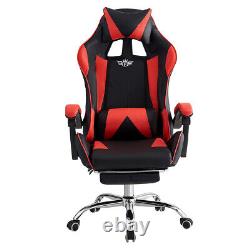 Executive Racing Gaming Office Chair Swivel Recliner Computer Chairs With Footrest