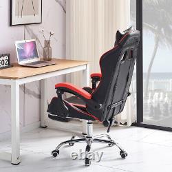 Executive Racing Gaming Office Chair Swivel Recliner Computer Chairs With Footrest