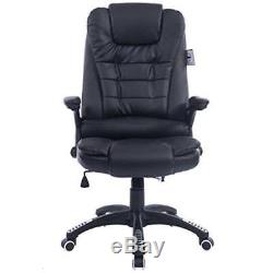 Executive Recline Extra Padded Office Chair, Black Comfy Gaming Luxury Premium