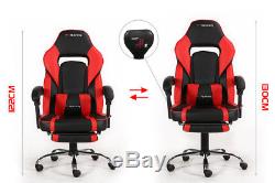 F1racer Racing Gaming Sports Swivel Pu Leather Office Reclining Computer Chair