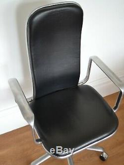 FRED SCOTT SUPPORTO CHAIR gas lift, tilt, leather, office rrp £1395
