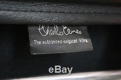 FREE Delivery Charles & Ray Eames Chair EA208 Vitra Black Leather Soft Pad