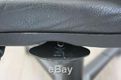 FREE UK Delivery RH Logic 4 Black Leather Headrest Lumbar support