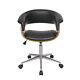 Faux Leather Computer Chair Ergonomic Swivel Office Chair Comfortable Desk Chair