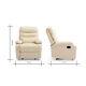 Faux Leather Reclining Armchair Recliner Sofa Lounge Chair Cinema Gaming Office