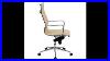 Flash Furniture High Back Ribbed Upholstered Leather Executive Office Chair