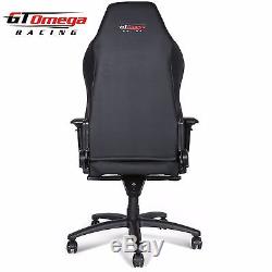 GT Omega EVO XL Racing Office Chair Black Leather esport gaming seat