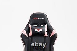 Gaming Chair Computer Office Racing Luxury Style PU Leather Special Embroidery