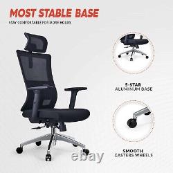 Gaming Chair Faux Leather Rotatable Adjustable Racing Computer Chair Modern