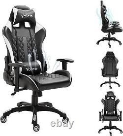 Gaming Chair For Adults Kids Racing Computer Office Swivel Adjustable Footrest
