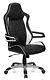 Gaming Chair Office Chair Racer Pro False Leather, Black White Hjh Office