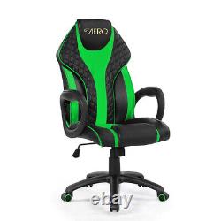 Gaming Chair Office Ergonomic Swivel Leather Executive PC Computer Desk Chairs
