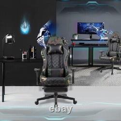 Gaming Chair Office Recliner 360° Swivel Ergonomic Executive PC Desk Chair