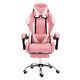 Gaming Chair Office Recliner Swivel Ergonomic Executive Pc Computer Desk Pink