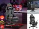 Gaming Chair Office Swivel Ergonomic Recliner Footrest Pc Adjustable Racing Work