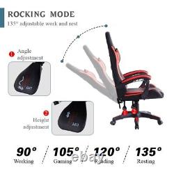 Gaming Chair Recliner Swivel Ergonomic Executive Office PC Computer Desk Chairs