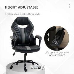 Gaming Chair Recliner Swivel Office Ergonomic Adjustable PC Computer Desk Chairs