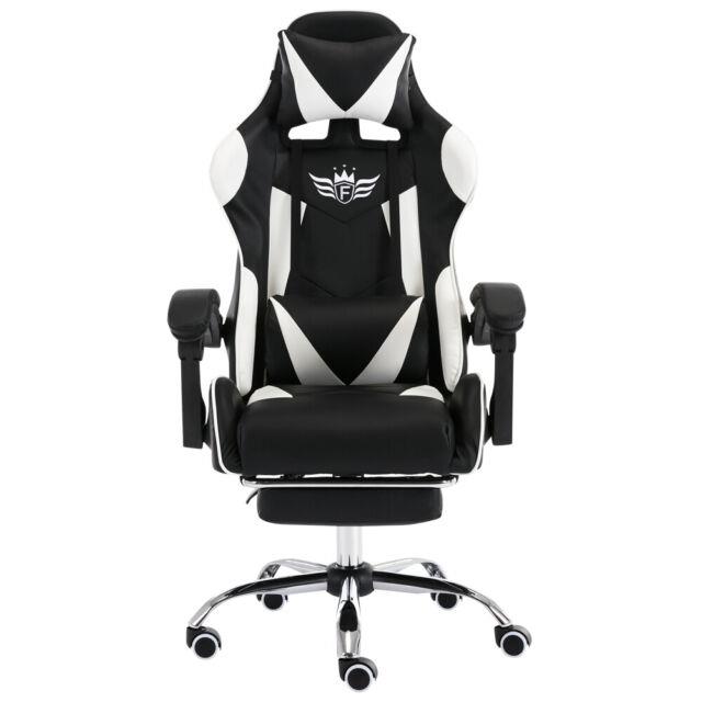 Gaming Chair Recliner Swivel Office Ergonomic Executive Pc Computer Desk Chairs