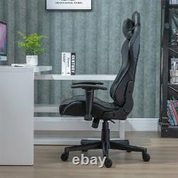 Gaming Chairs Office Executive Desk Racing Swivel Leather Computer Desk Chair UK