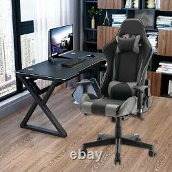 Gaming Chairs Racing Office Executive Recliner Computer Desk Chair with Footrest