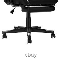 Gaming Computer Chair Ergonomic Adjustable Swivel Faux Leather Office Chair NEW