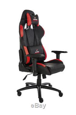 Gaming Dynamics Racing High Back Swivel Recline Tilt Leather Office Desk Chair