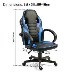 Gaming Office Chair Recliner Swivel Ergonomic Executive PC Computer Desk Chairs