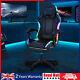 Gaming Office Chair With Racing 12 Rgb Led Computer Work Seat Leather Chair Uk