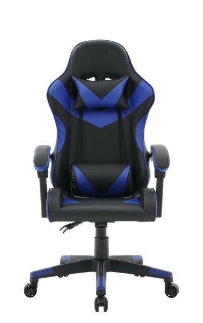 Gaming Racing Chair Adjustable Swivel Recliner Pvc Computer Home Office Chair