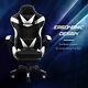 Gaming Racing Chair Computer Massage Leather Office Desk Chair Adjustable
