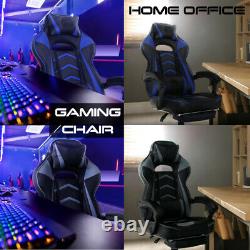 Gaming Racing Chair Office Desk Home Comfort Foot Stool Quality E Sport Swivvel
