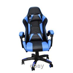 Gaming Racing Chair PU Leather Exclusive Office Desk Chair High Back Pc Rocker