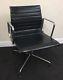 Genuine Authentic Charles Eames Ea108 Leather Medium Back Office Chair Rrp£1600