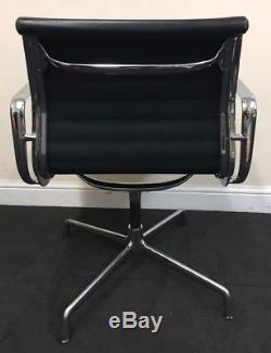 Genuine Authentic Charles Eames EA108 Leather Medium Back Office Chair RRP£1600