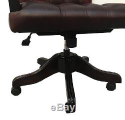 Genuine Leather Chesterfield Gainsborough Office Chair Choose From Three Colours