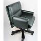 Genuine Leather Executive Office Chair Superb Quality Large Green Or Beige