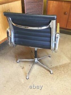 Genuine Original ICF Charles Eames Ea108 Leather Swivel Office Chair M4299c