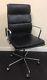 Genuine Vitra Charles & Ray Eames Chair Ea219 High Back Soft Pad Black Leather
