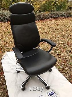 Girsberger Pondomat leather Office Chair