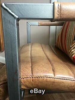 Gorgeous Vintage Leather Dining / Office Chair Barker and Stonehouse Titus