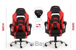 Gpracer Racing Gaming Sports Swivel Pu Leather Office Reclining Computer Chair