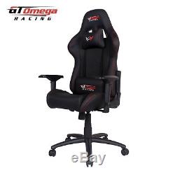 Gt Omega Pro Racing Gaming Office Chair Black Leather Esport Seats Ak