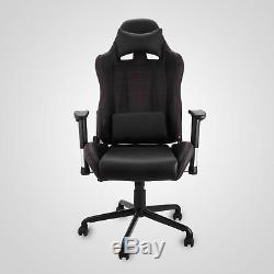 Gt Omega Pro Racing Gaming Office Chair Black Next Purple Leather Esport Seat Ak