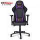 Gt Omega Pro Racing Gaming Office Chair Black Purple Leather Esport Seat Oc-f001