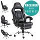 Gtforce Pace Grey Reclining Leather Sports Racing Office Desk Chair Gaming