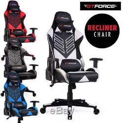 Gtforce Pro St Reclining Sports Racing Gaming Office Desk Pc Leather Chair