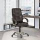 Homcom Computer Office Desk Chair Luxury Pu Leather Swivel Ergonomic Executive