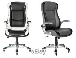 HOME Dexter Height Adjustable Office Chair Choice of Grey or Black/White
